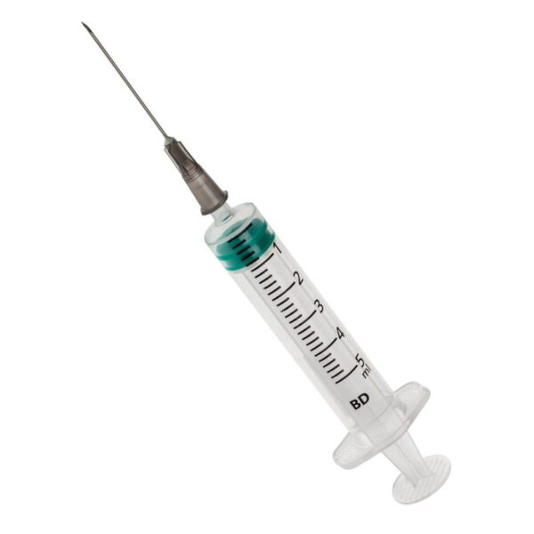 Buy BD Emerald Syringes with Needles 5 ml Online - Becton Dickinson