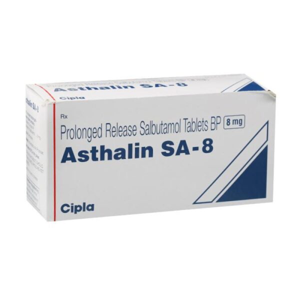 Buy Asthalin SA-8 mg Weight Management Steroid Online - Cipla