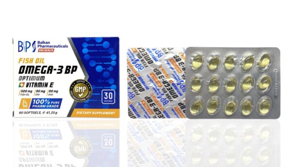 Buy BP Omega 3 Optium + Vit E Oral Steroid Online - Balkan Pharmaceuticals