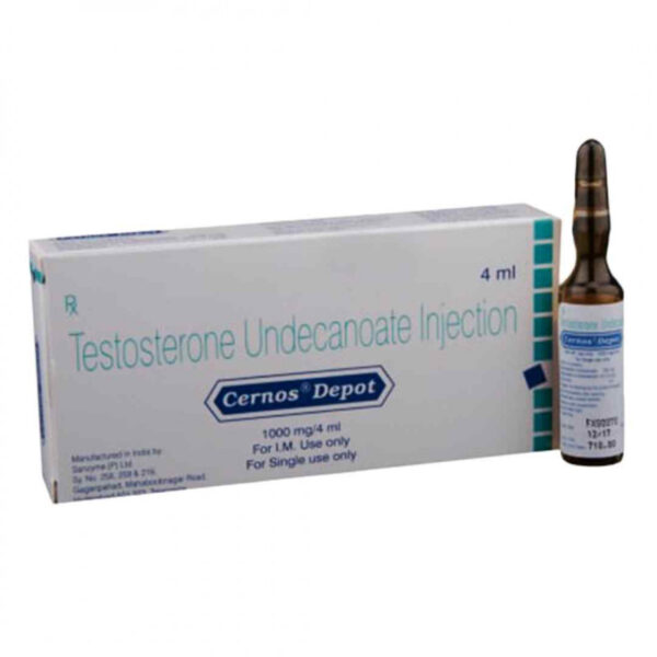 Buy Cernos Depot 1000mg/4ml Injectable Steroid Online - Sun Pharma