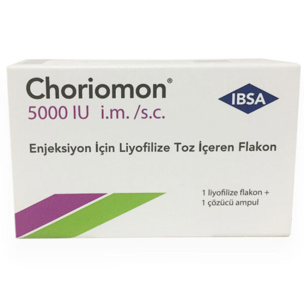 Buy Choriomon 5000IU HCG Post Cycle Therapy Online - IBSA