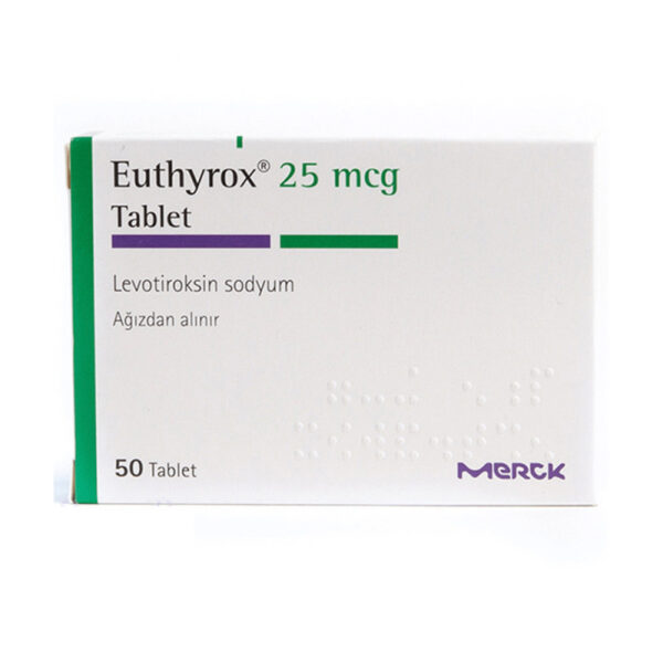 Buy Euthyrox 25 Weight Management Steroid Online - Merck