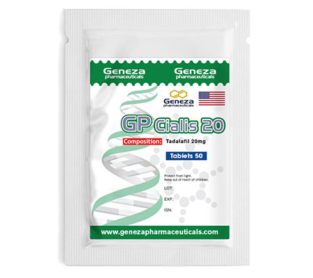 Buy GP Cialis 20 Oral Steroid Online - Geneza Pharmaceuticals