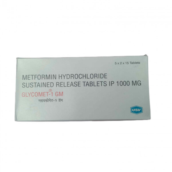 Buy Glycomet 1 gm (15) Online - USV Private Ltd.