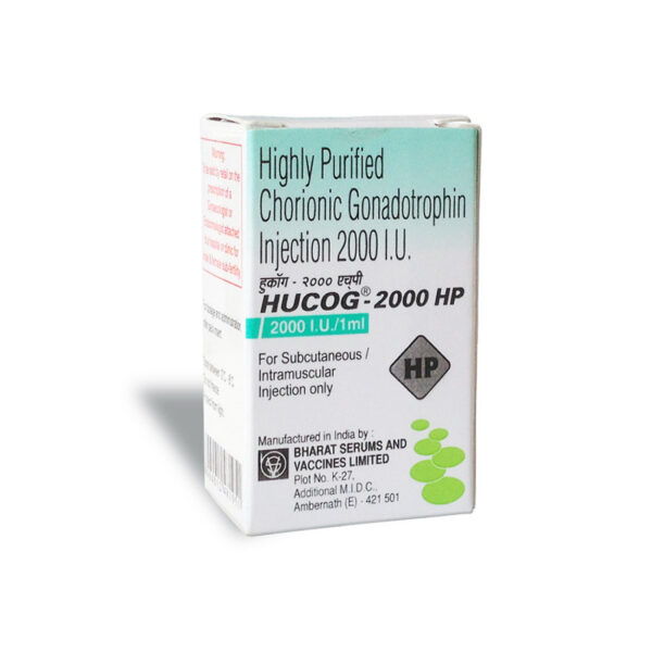 Buy Hucog 2000IU HCG (Liquid) Post Cycle Therapy Online  - Bharat Serums And Vaccines