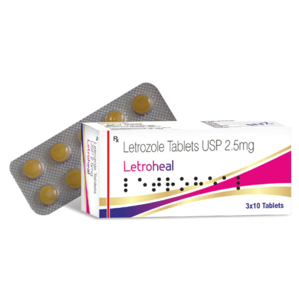 Buy Letroheal 2.5 Post Cycle Therapy Online - Healing Pharma