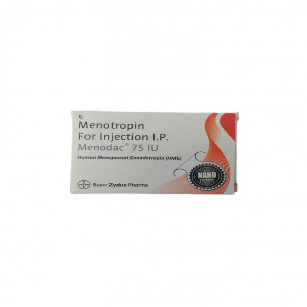 Buy Menodac 75IU Post Cycle Therapy Steroid Online - Bayer Zydus Pharma