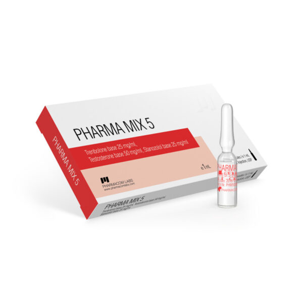 Buy PHARMA MIX 5 Ampoules Injectable Steroid Online - Pharmacom Labs - US