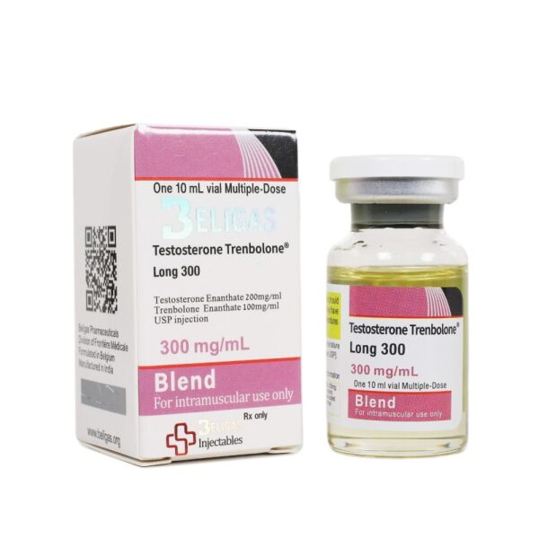 Buy Testosterone-Trenbolone Long Blend 300 Injectable Steroid Online - Beligas