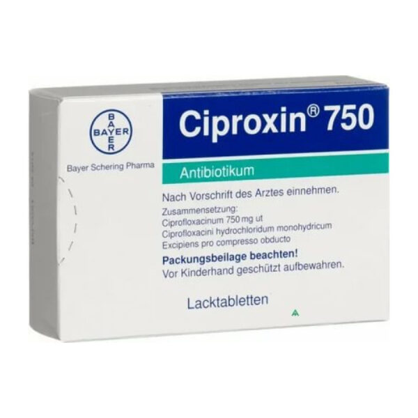 Buy Ciproxin 750 Online - Bayer