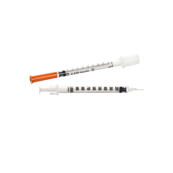 Buy Insulin BD Syringes With Needles – 8 mm Online - Becton Dickinson