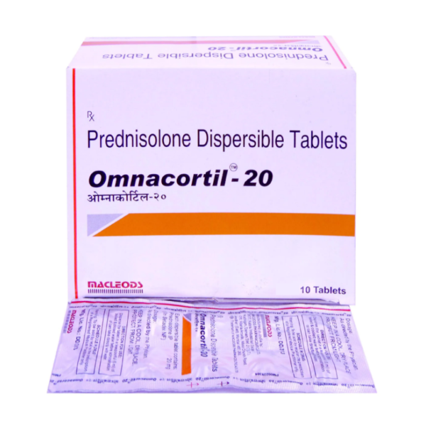 Buy Omnacortil 20 mg - Macleods Online